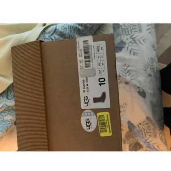 UGG boots tan cream with fur size 10 - Picture 4 of 8